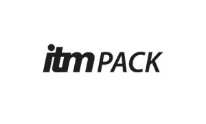 Logo de la marca ITM Pack en color negro sobre blanco.